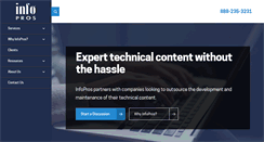 Desktop Screenshot of infopros.com
