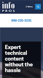 Mobile Screenshot of infopros.com